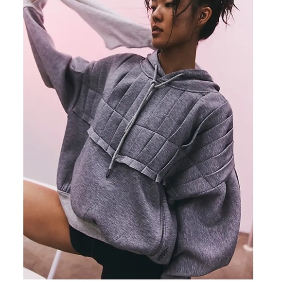 FP Movement by Free People Tops - Free People FP Movement Pick it Up Pullover Hoodie in Heather Grey NWOT